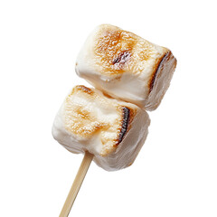 Toasted Marshmallow Isolated transparent on white background