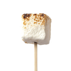 Toasted Marshmallow Isolated transparent on white background