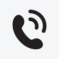 3D black sphere-based symbol on a white background for web and technology design