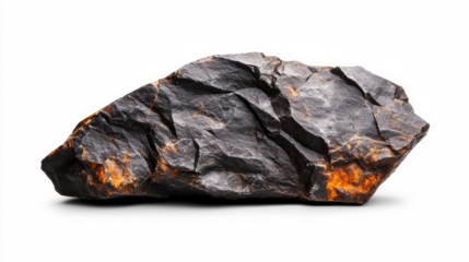 Rocky Texture on Transparent Background for Design Use