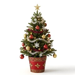 decorated christmas tree