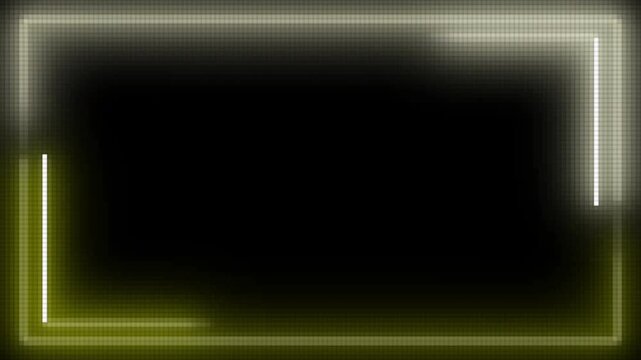 Abstract Neon Frame Background