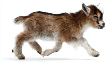 Obraz premium Running Baby Goat