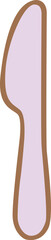 Illustration of Butter Knife