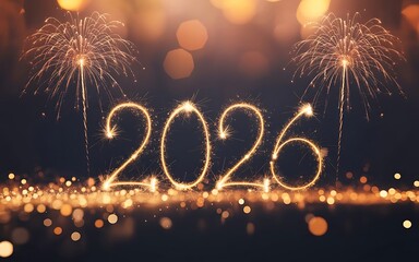 Futuristic 2026 New Year’s Eve Celebration with Neon Skyline and Holographic Light Displays-happy new year 2026
