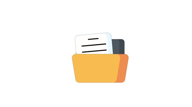 document animated icon