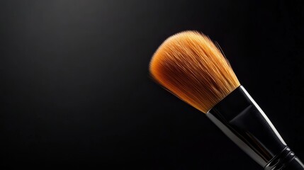 Makeup application essentials beauty brush techniques studio setting tutorial content professional environment close-up viewpoint