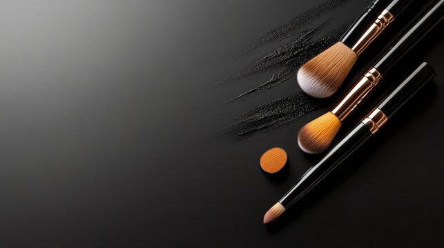 Applying glamorous makeup techniques beauty studio tutorial video professional setup close-up shot artistic expression for best results - Powered by Adobe