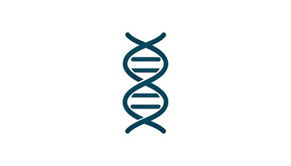 Simple DNA double helix graphic (2)