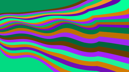Bold Wavy Lines Pattern: Abstract Background in Vivid Colors, Great for Eye-Catching Visuals