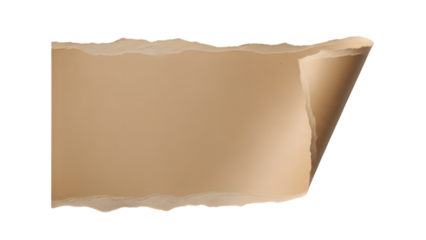 Realistic close up of a crumpled paper texture with subtle shadows isolated on transparent background