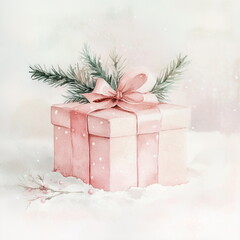 christmas tree with gift boxes