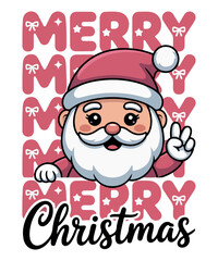 merry merry merry christmas t shirt design