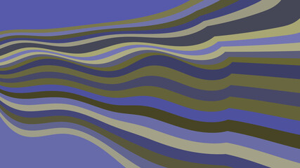 Abstract Wavy Line Background: Modern Design with Blue and Brown Color Palette