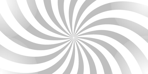 Abstract Radial Burst Monochrome Graphic Design. Retro grayscale sun rays background with dirty burnt effect.