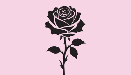 creative rose design using adobe illustrator and vactor ..	