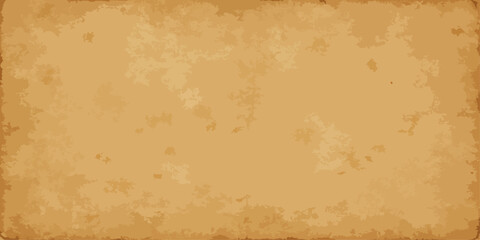 Aged, grunge, and antique brown parchment paper texture for a vintage, blank design surface