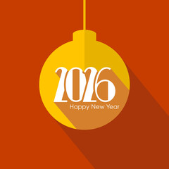Happy new year 2026 Text Design vector.
