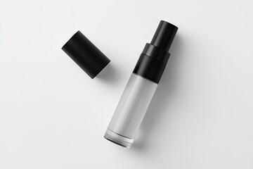 Hydrating primer isolated on white background