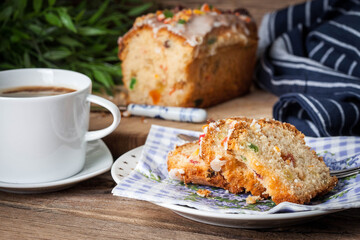 Christmas fruit cake.