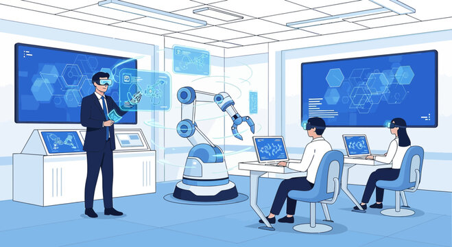 Exploring immersive technology and automation: The future of work in a virtual reality environment