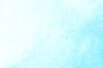 Pale sky blue watercolor abstract background with ultra soft gradient and minimal airy texture