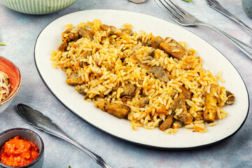 Classic Rice Pilaf Close-Up