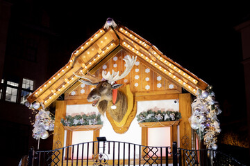 Christmas Market in Europe.  Christmas in Europe.