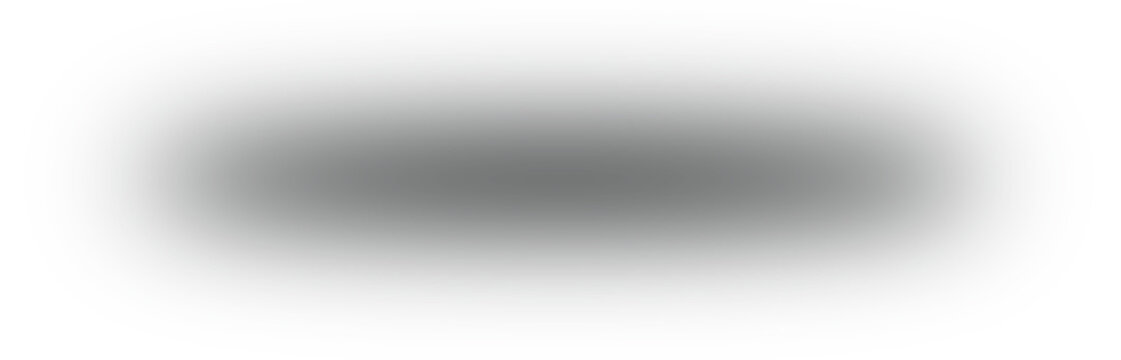 transparent shadow effect. Realistic shadow drop isolated on transparent background. gradient shadow. Design elements isolated. object for Poster, flyer, business card. Flat lay, top view  shadow.