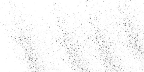 Abstract black background white speckled texture overlay Modern artistic grunge paint splatter effect Dark minimalist