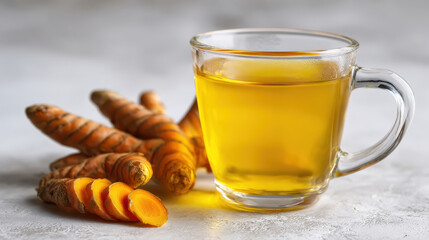 Turmeric Herbal Drink, Natural Wellness Beverage
