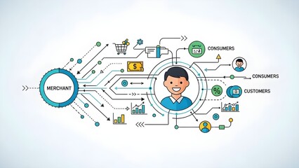 E-commerce Data Flow Diagram