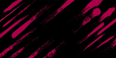 black pink brush pattern car sticker banner sporty abstract line pink black color combination grunge brush pattern modern motorsport racing design. adventure, creative,