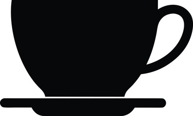 Coffee Cup Silhouette Vector Transparent Background