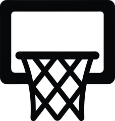 goal net silhouette vector transparent background