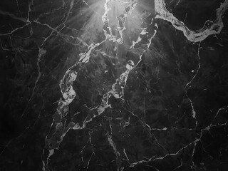 Dark textured grunge wall with abstract lightning energy design pattern