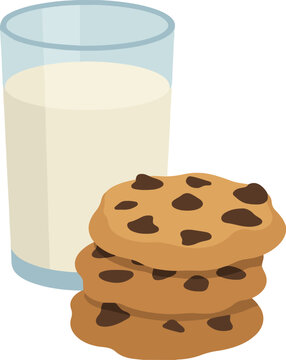 Cookies & milk icon