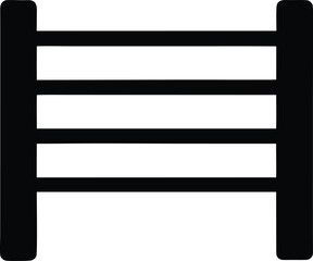 Volleyball Net Silhouette Vector Transparent Background