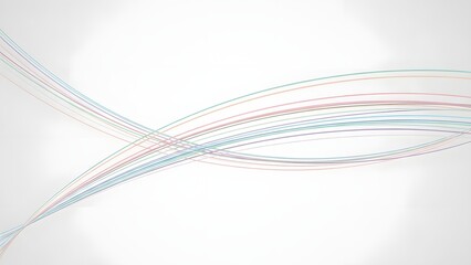 Minimalist background with subtle curving lines creating a sense of dynamic movement and flow