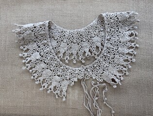 beje knitted object for dress