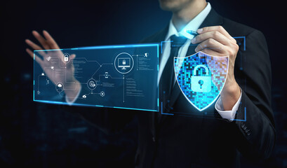 Cyber security protects against breaches, hacks, and network attacks using strong infrastructure...