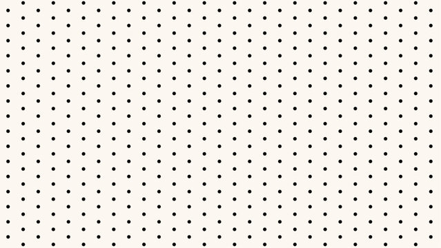 Classic polka dot pattern with neat tiny dots and soft retro French vibes. Ideal for packaging, textiles, stationery and chic branding.
