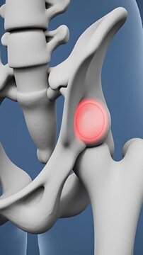 3D Visualization of Hip Joint Pain and Arthritis