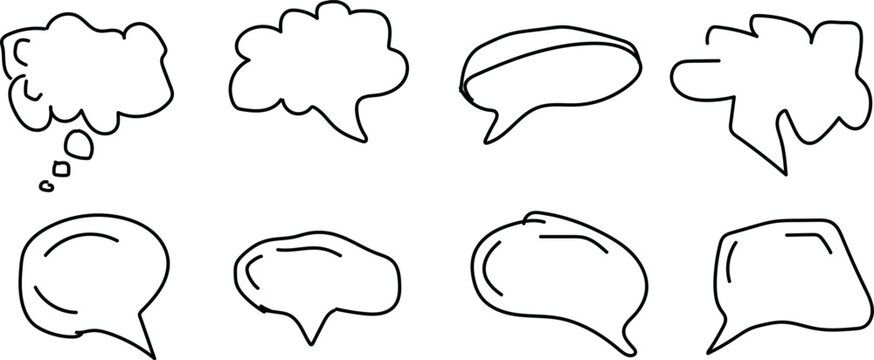 Vector collection of night sky doddles: stars, clouds, moon, constellations etc