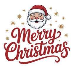 christmas card with santa claus