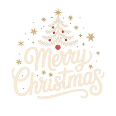 merry christmas lettering