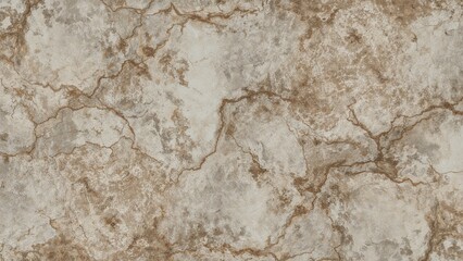 Aerial view of cracked and weathered stone surface with natural textures and earthy tones.