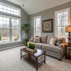 simple ,minimalist interior design 