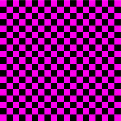 Emo Checkered Pattern in Black and Pink. 