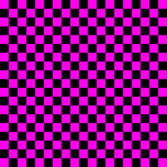 Emo Checkered Pattern in Black and Pink. 